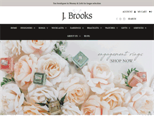 Tablet Screenshot of jbrooksjewelers.com